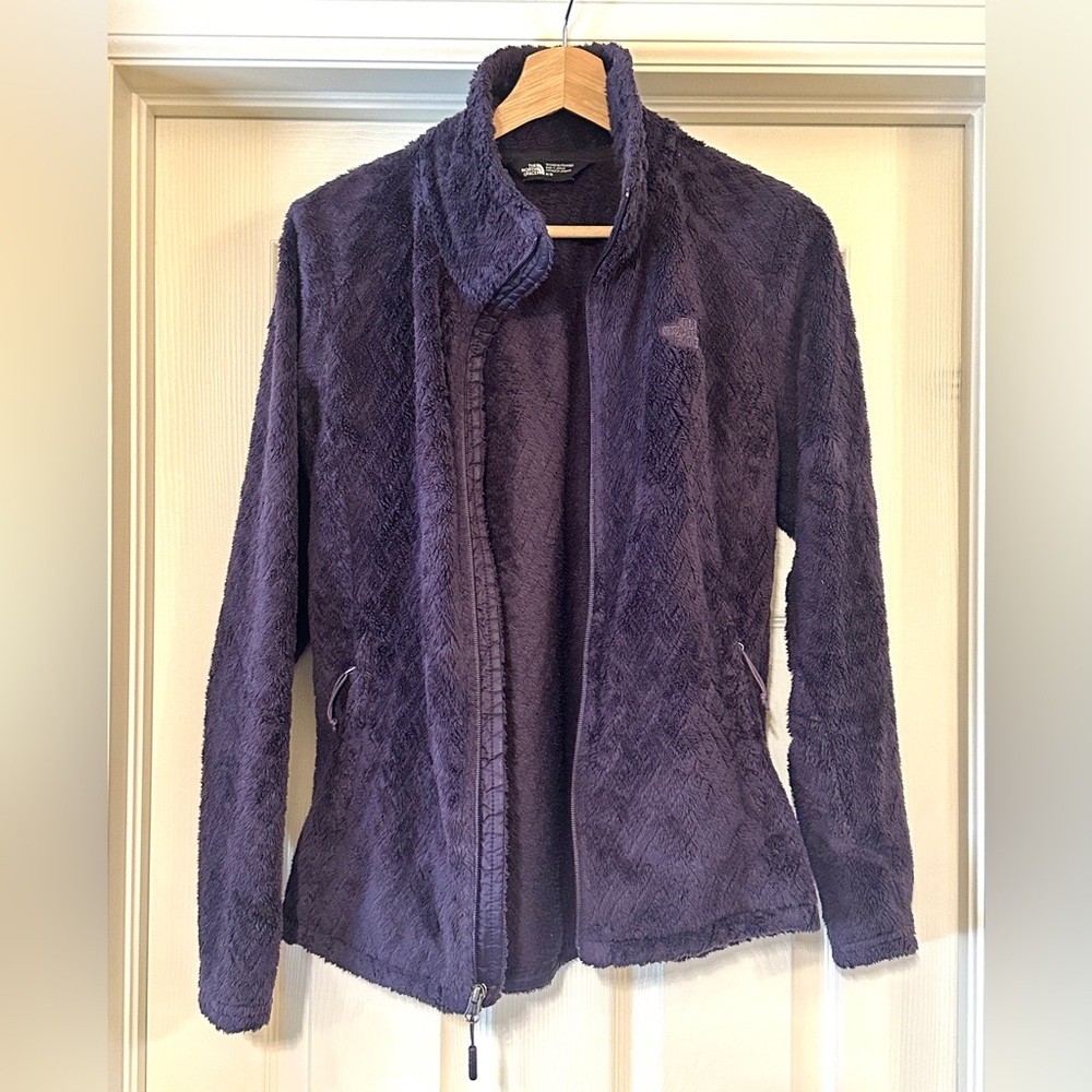 The North Face Osito purple fleece jacket